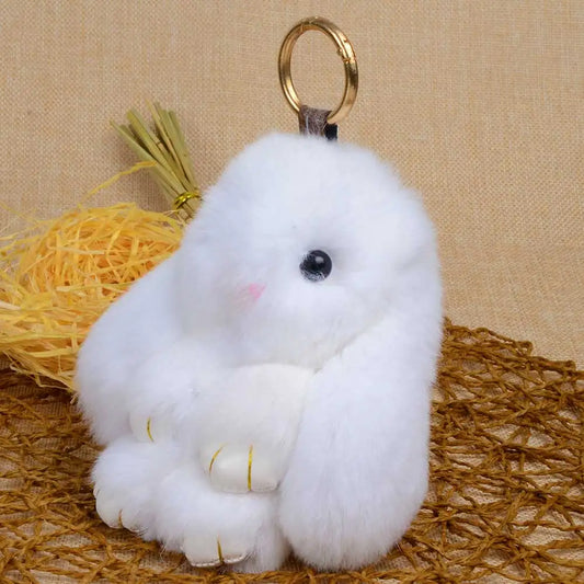 BunnyCharm⢠Plush Keychain Set š°āØ ā Adorable Easter Gift Box