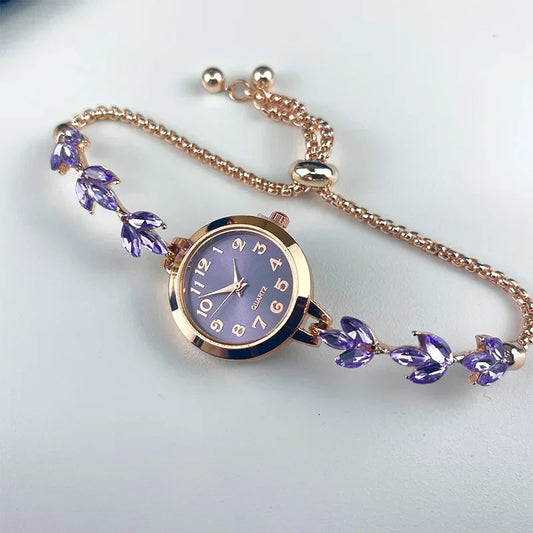 RoyalLuxe⢠Purple Princess Watch šš Timeless Royal Charm