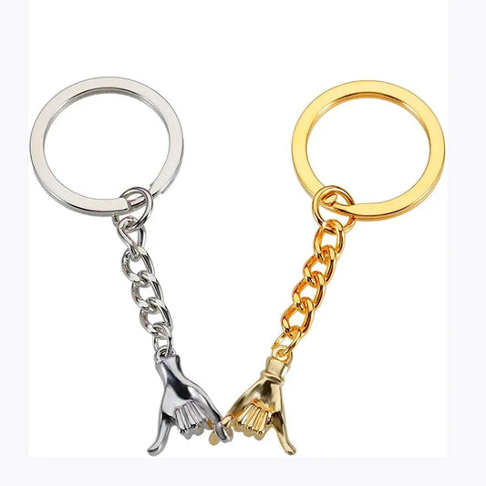 HandLink⢠Couple Keychain š ā Always Connected Together