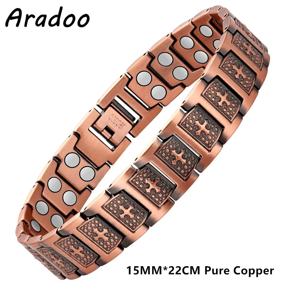 MagnaCopper⢠Wellness Bracelet đ§˛â¨ Style Meets Balance