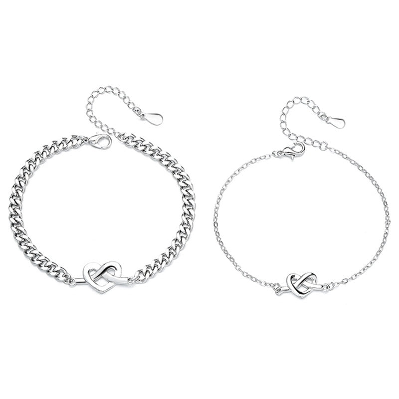 Men's And Women's Fashion Simple Truelove Knot Bracelet