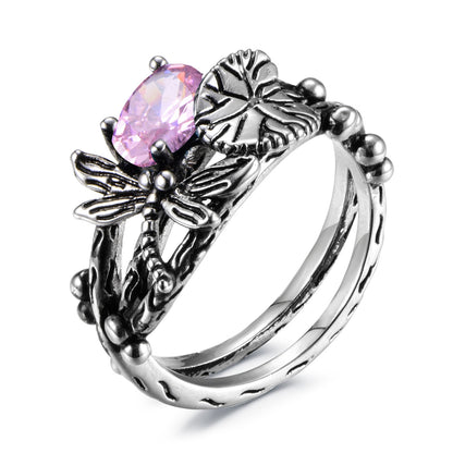 Gold Bee Ring Adjustable Open Ring O977