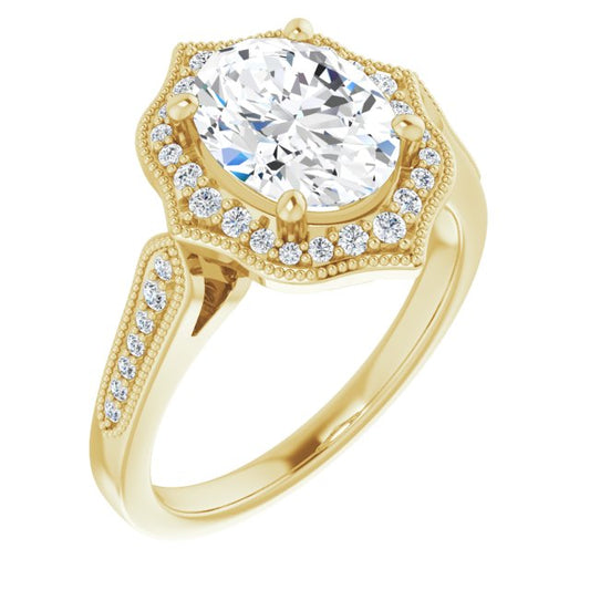 Oval Ring Mounting