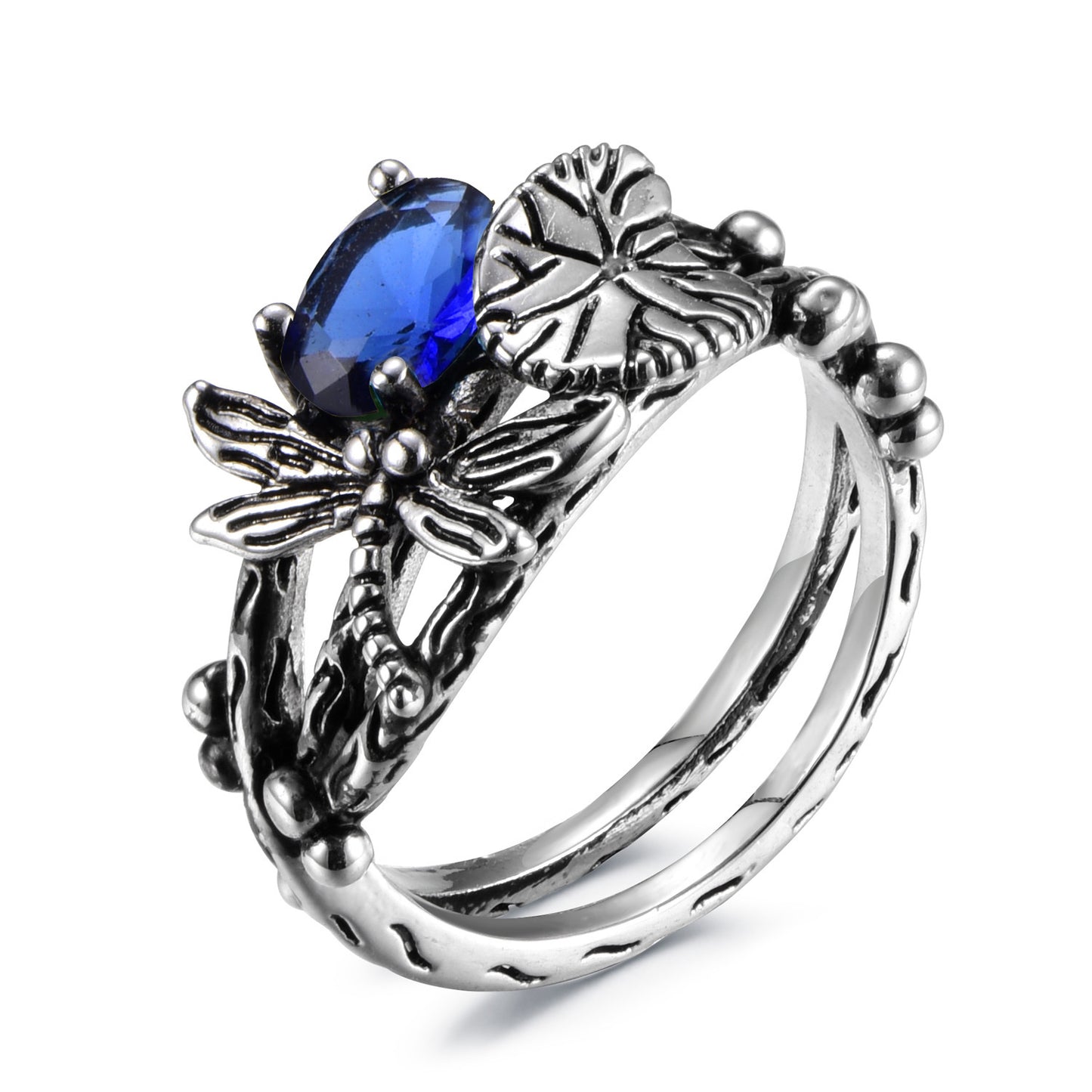 Gold Bee Ring Adjustable Open Ring O977