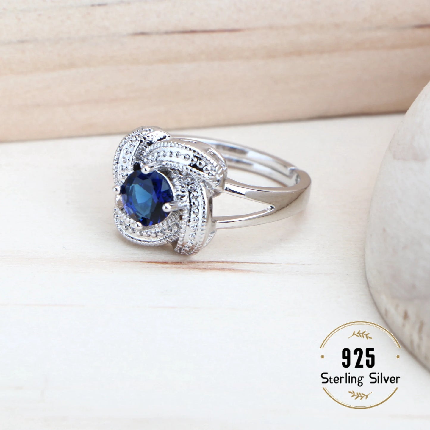 Birthstone Jewelry Set – 5 Piece Set in 925 Sterling Silver