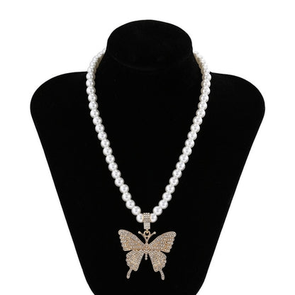 Fashion Women Necklace Multi Layer Pearl | Multi Layers Pearl Silver