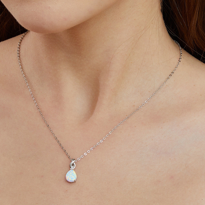 Kyocera Opal Pendant Necklace Opal Ornament