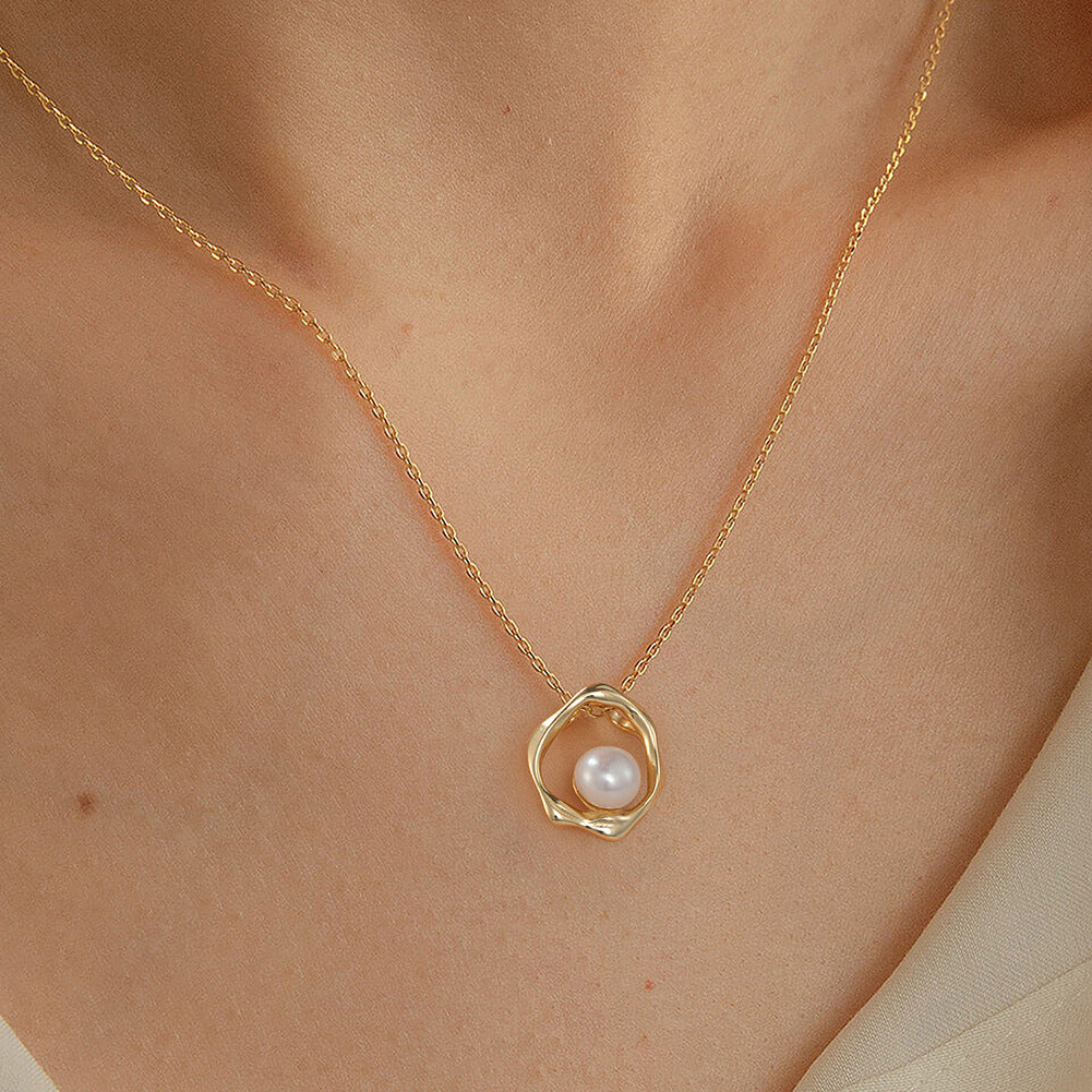 S925 Sterling Silver Necklace Niche Design