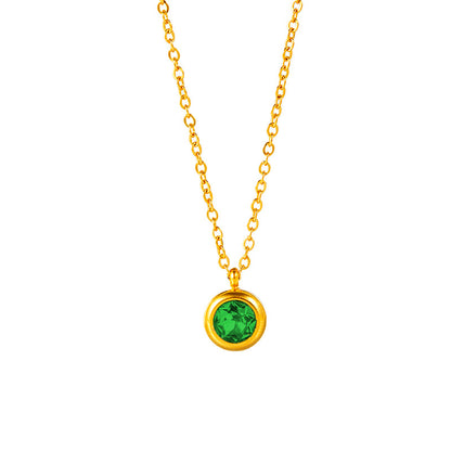 Women's Fashion Personalized Zircon Sweater Chain