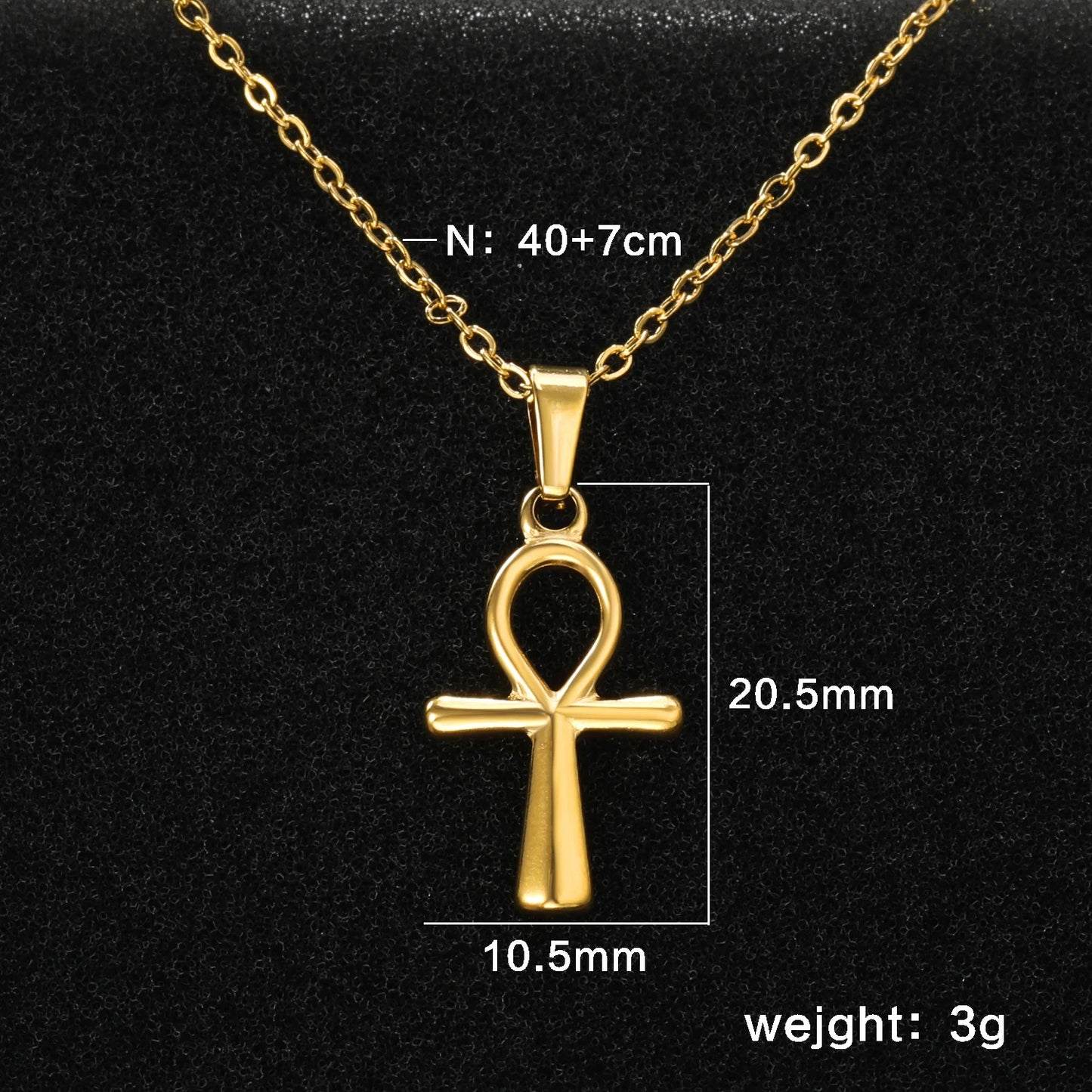 Gold Color Jewelry Male Female Necklaces