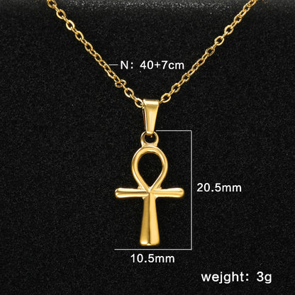 Gold Color Jewelry Male Female Necklaces