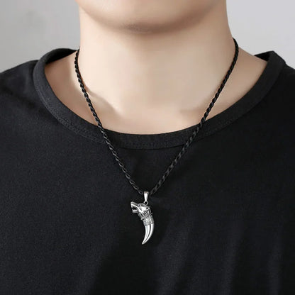 Charm Jewelry Necklace Pendant Retro Cupronickel Silver-plated