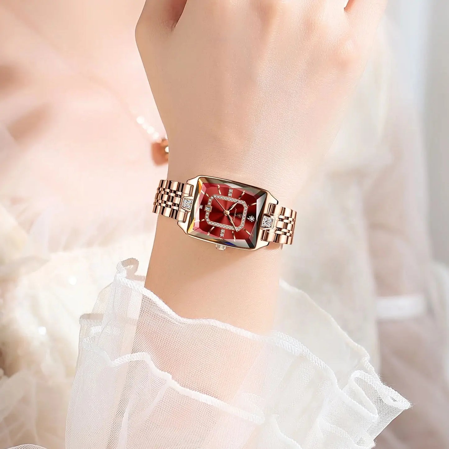 POEDAGAR Elegant Waterproof Women's Wristwatch