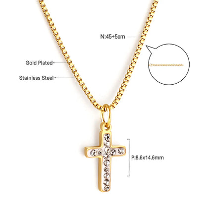 Gold Color Jewelry Male Female Necklaces