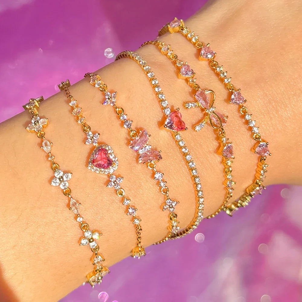 BowCharm Heart Bracelet – Elegant Symbol of Love!