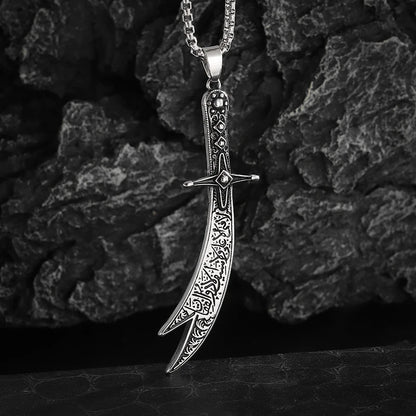 Guardian Angel Wings Cross Pendant Necklace