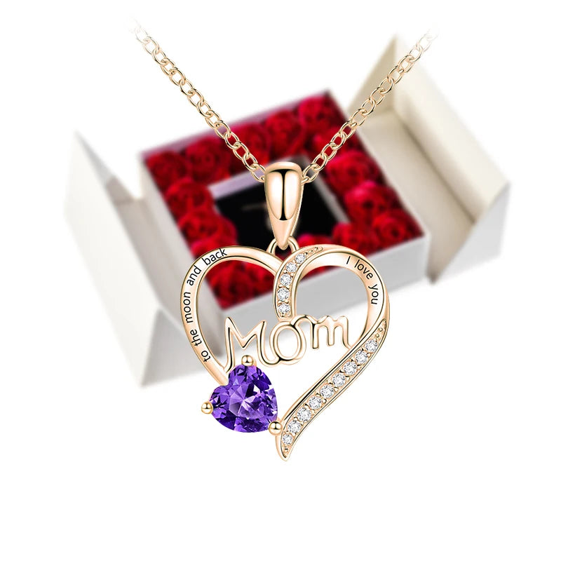Eternal Rose Necklace & Pendant – A Gift of Timeless Beauty