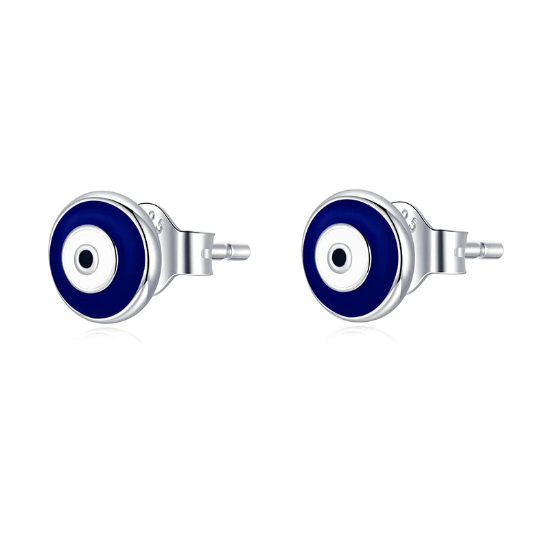 Tiny Puffy Heart Stud Earrings
