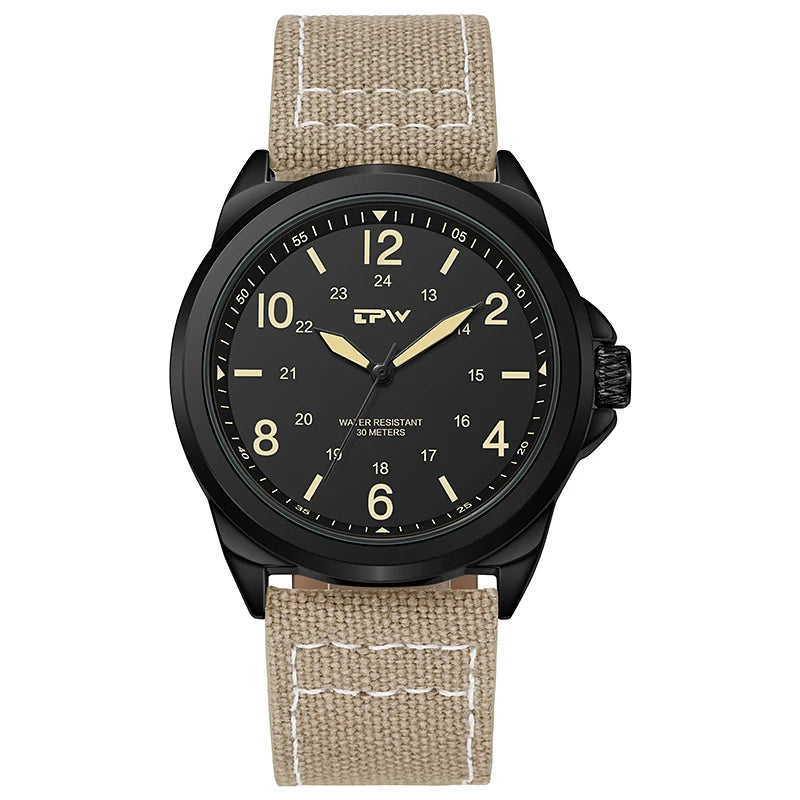 Citizen Men's Sports Aviation Green Dial Watch - CA4505-21X
