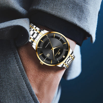 Luxury Stainless Steel Watch