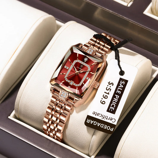 POEDAGAR Elegant Waterproof Women's Wristwatch