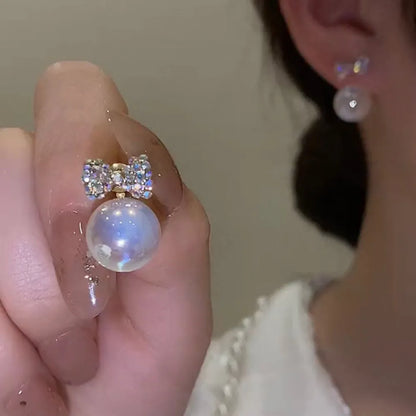 Long Tassel Pearl Earrings