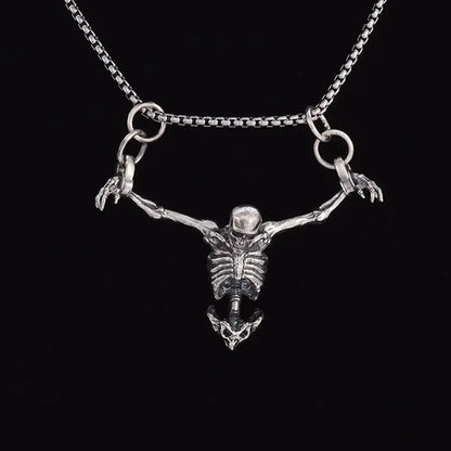 Guardian Angel Wings Cross Pendant Necklace