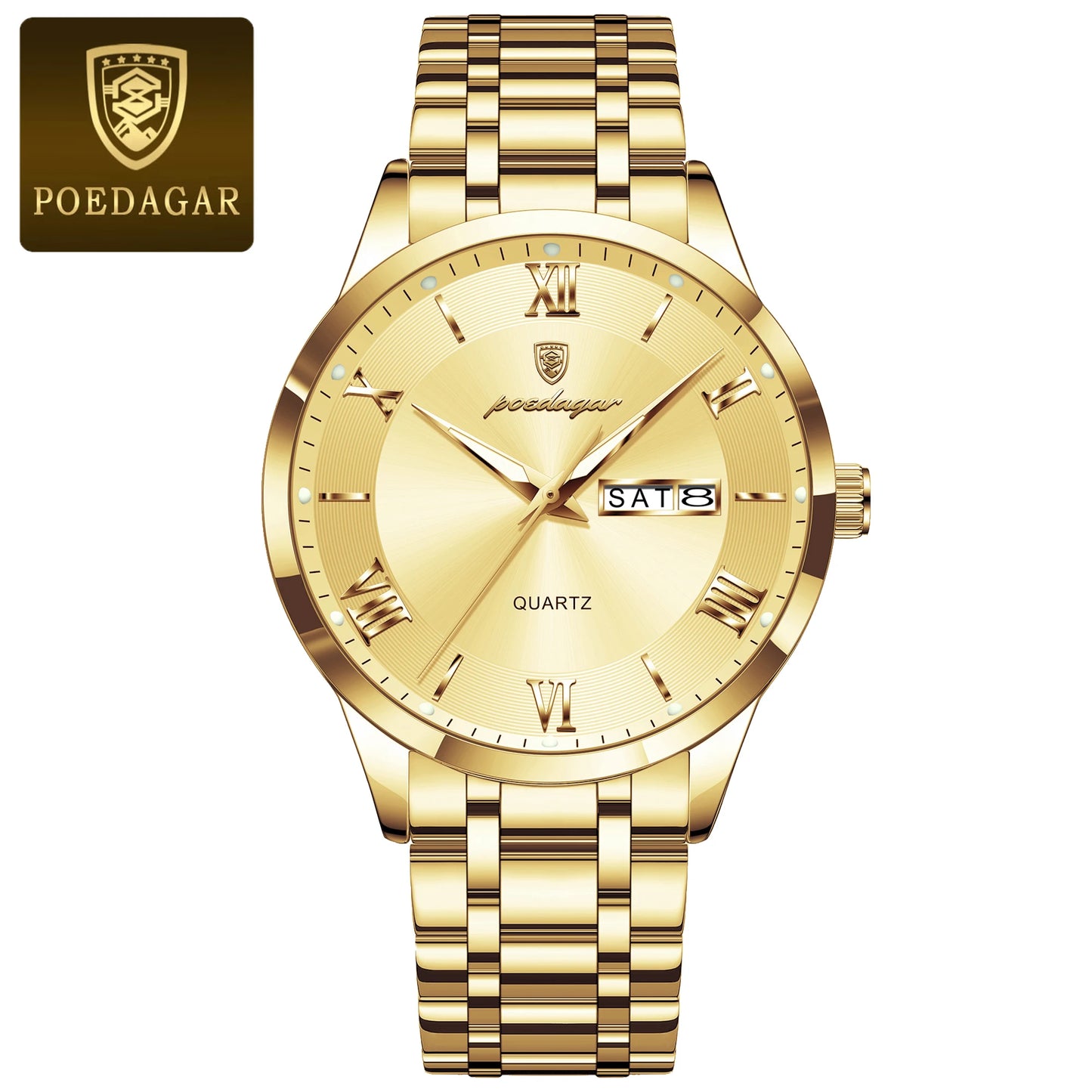 Luxury Fashion Waterproof Luminous Watch