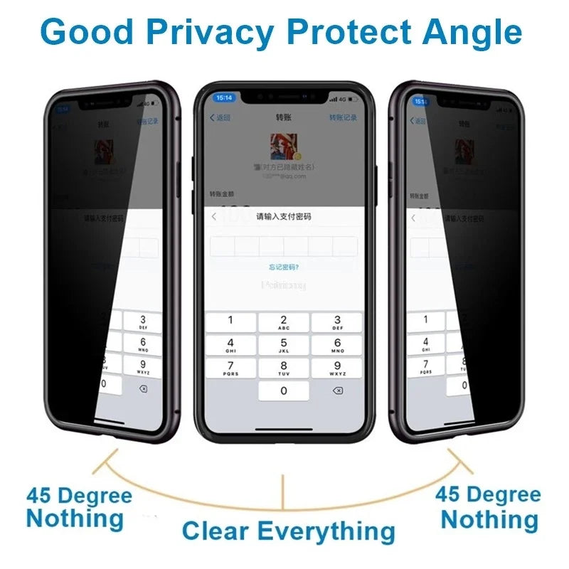 PrivSnap™ Magnetic iPhone Case 🧲📱 Privacy with a Click