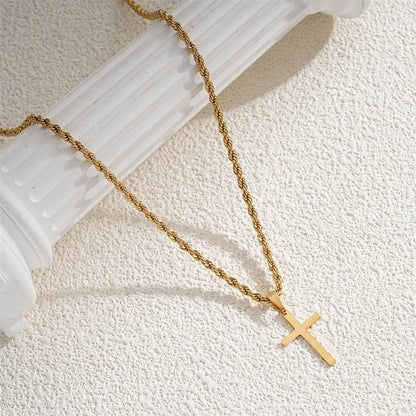 Gold Color Jewelry Male Female Necklaces