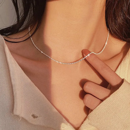 Endearing Three Layer Three Pendant Golden Metal Necklace