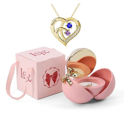 Luxury Rose Flower Ring Box – Make Your Proposal Unforgettable
