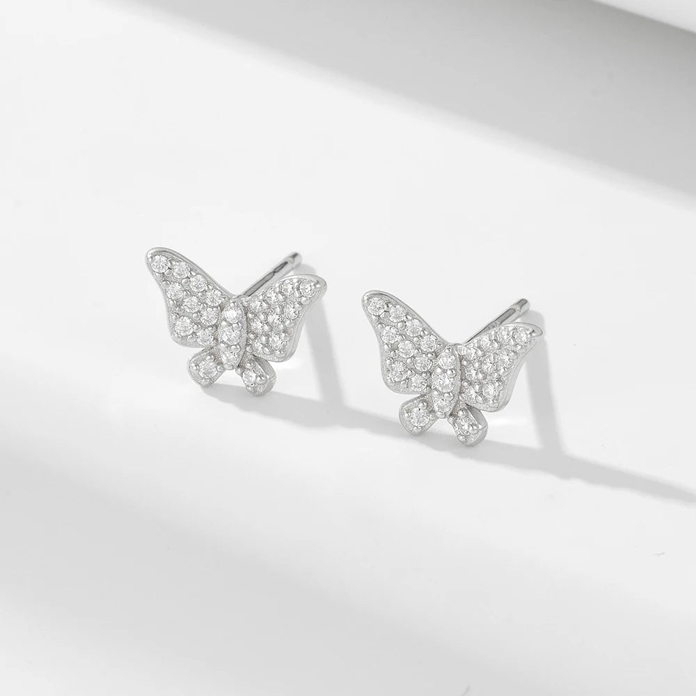 Orange Stud Earrings