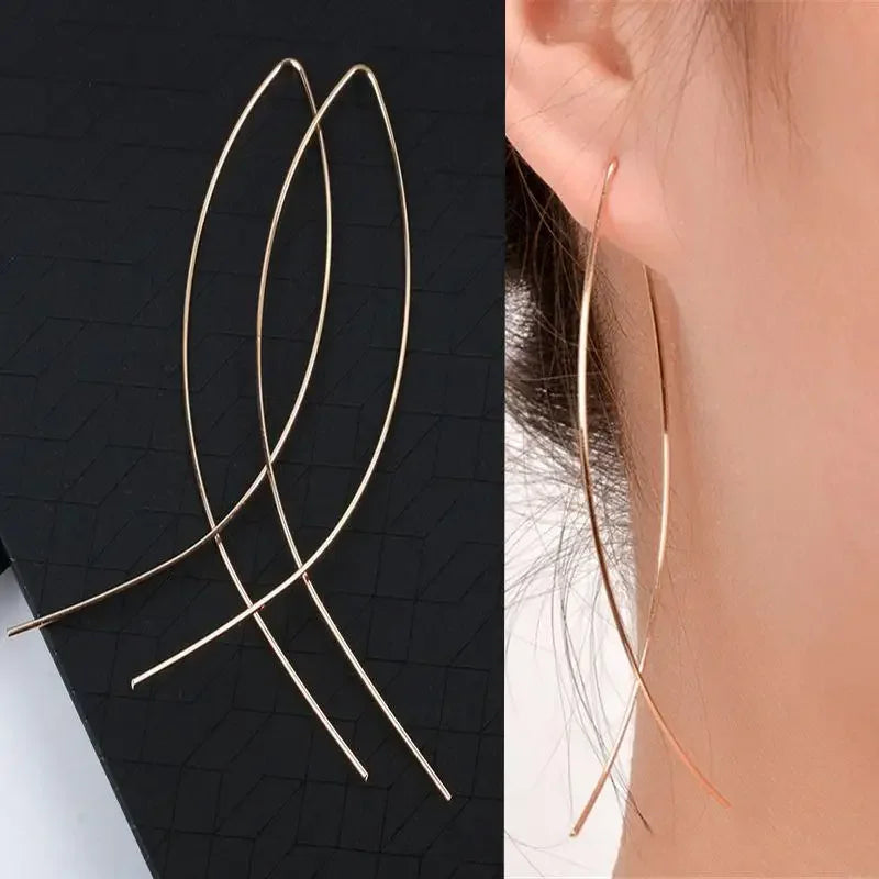 Long Tassel Pearl Earrings