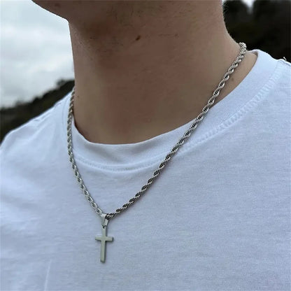 Gold Color Jewelry Male Female Necklaces