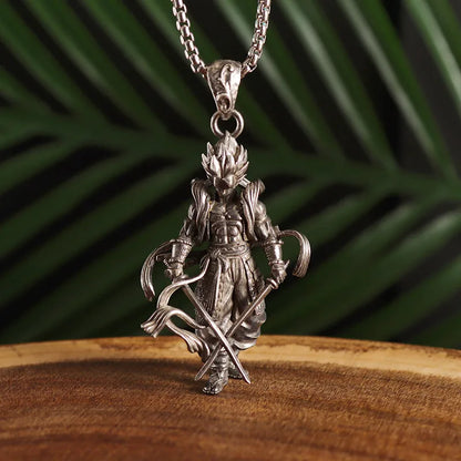 Guardian Angel Wings Cross Pendant Necklace