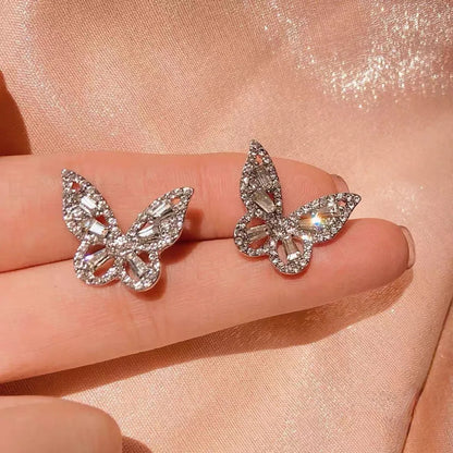 Elegant Mesh Zircon Earrings – Perfect for Parties & Gifting