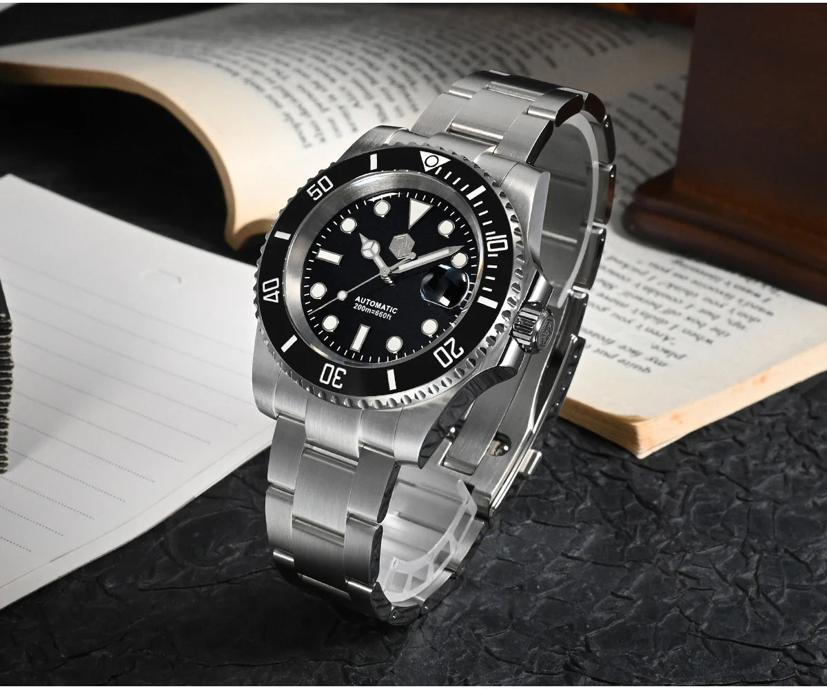 San Martin 40mm Sub Diver Watch SN017GB